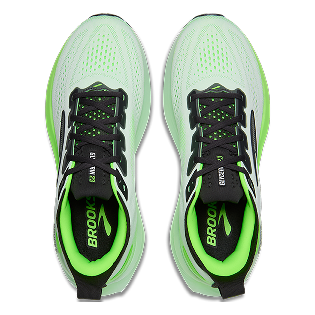 Brooks Glycerin 23 — Atlantic Deep - GreyMist - Coconut — Size D — Width 7 — Alternate View 11