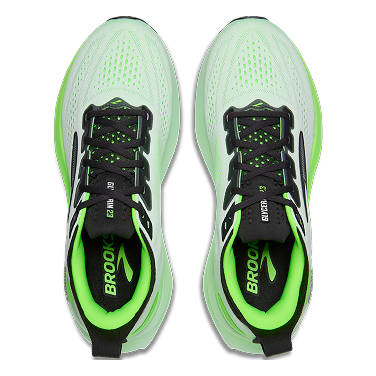 Brooks Glycerin 23 — Atlantic Deep - GreyMist - Coconut — Size D — Width 7 — Alternate View 11