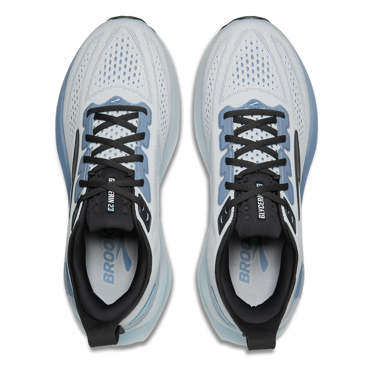 Brooks Glycerin 23 — Atlantic Deep - GreyMist - Coconut — Size D — Width 7 — Alternate View 67