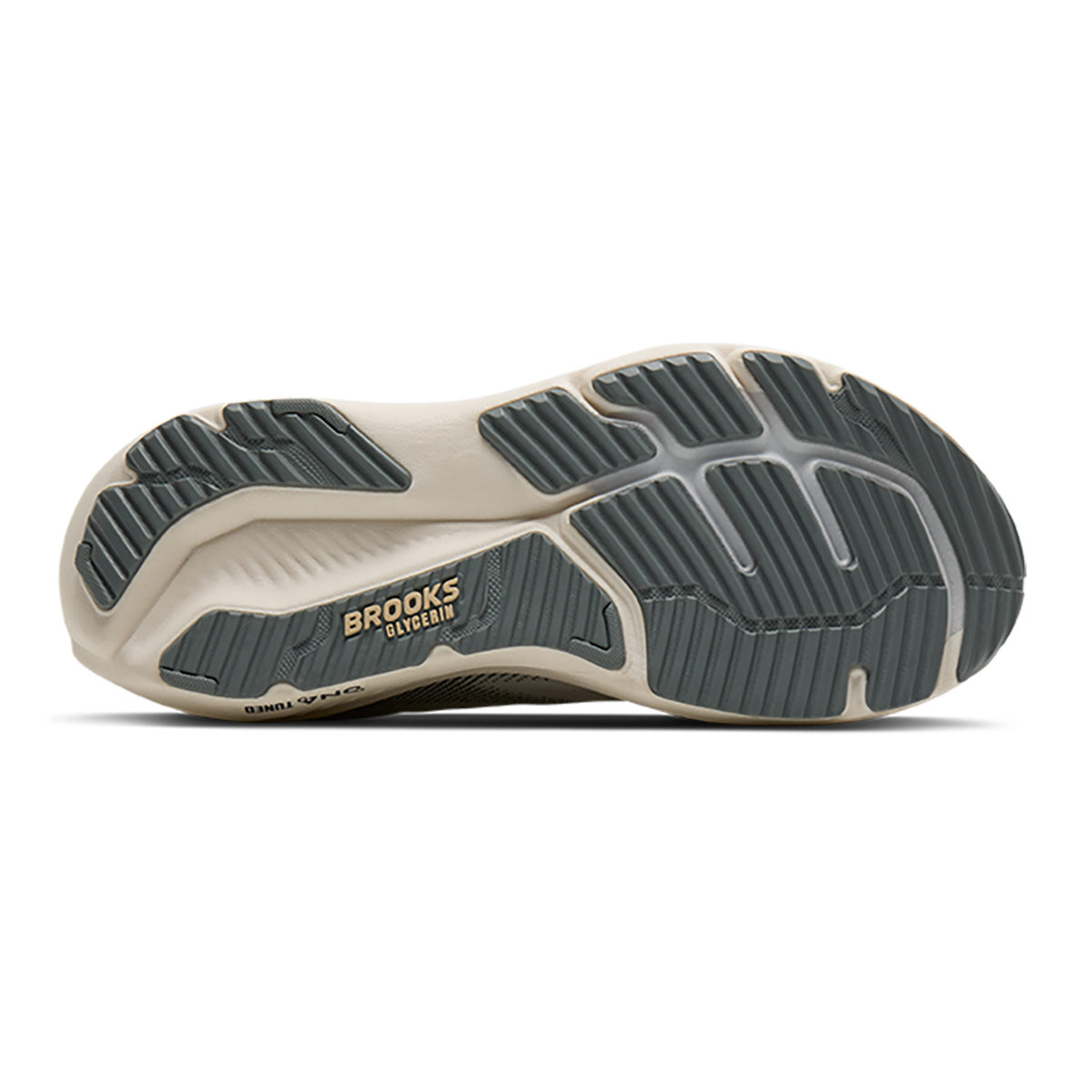 Brooks Glycerin 23 — Atlantic Deep - GreyMist - Coconut — Size D — Width 7 — Alternate View 32