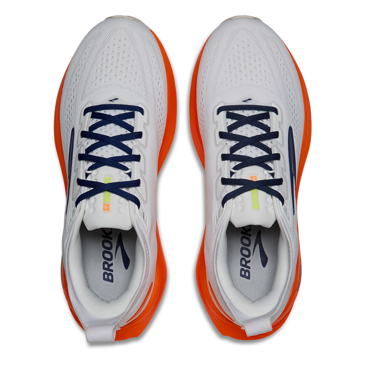 Brooks Glycerin 23 — Atlantic Deep - GreyMist - Coconut — Size D — Width 7 — Alternate View 63