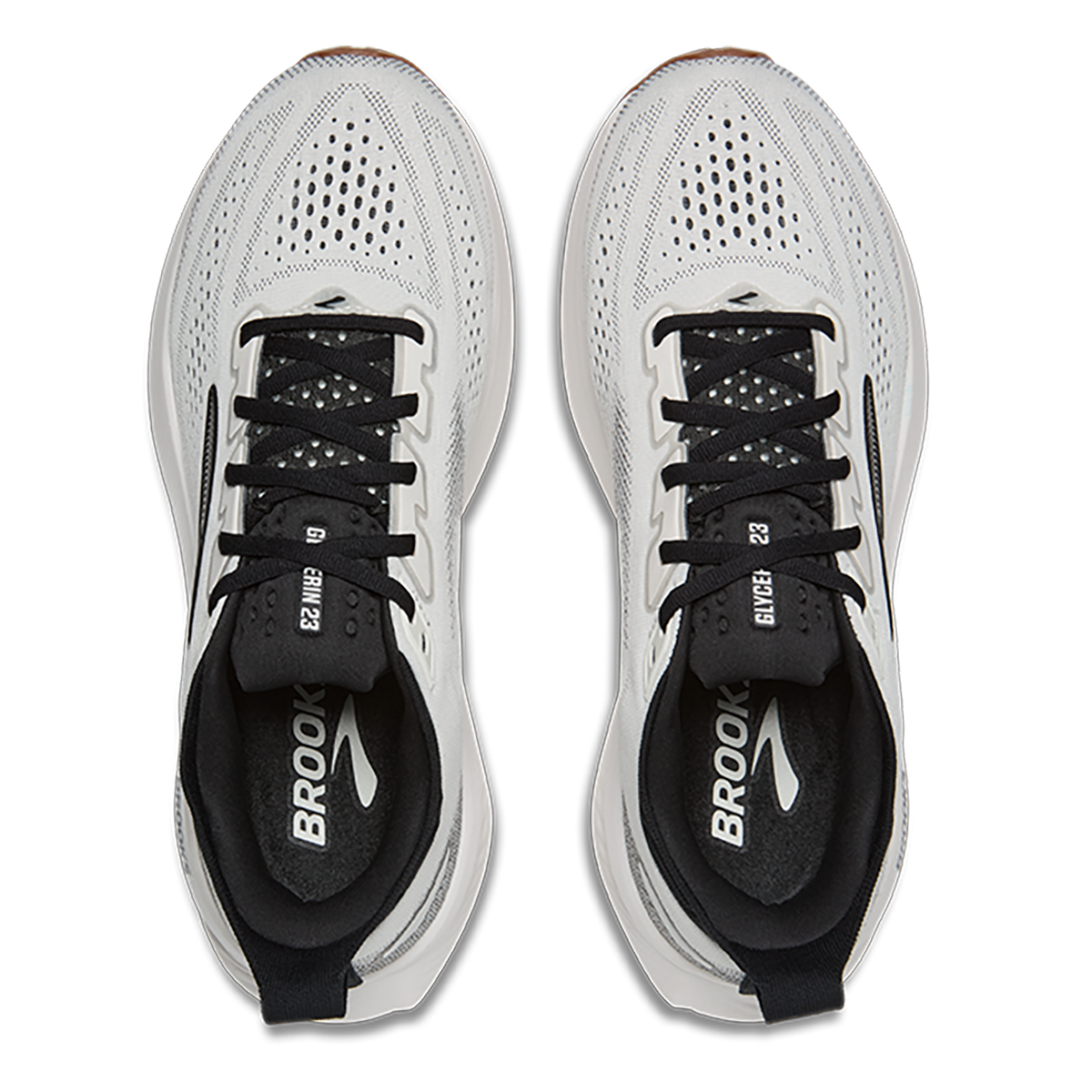 Brooks Glycerin 23 — Atlantic Deep - GreyMist - Coconut — Size D — Width 7 — Alternate View 39