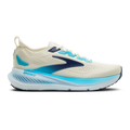 Brooks Glycerin 23 — Atlantic Deep - GreyMist - Coconut — Size D — Width 7 — Front View