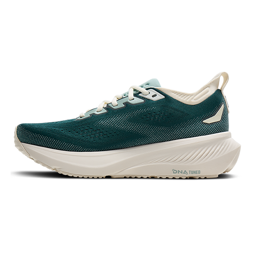 Brooks Glycerin 23 — Atlantic Deep - GreyMist - Coconut — Size D — Width 7 — Lifestyle View