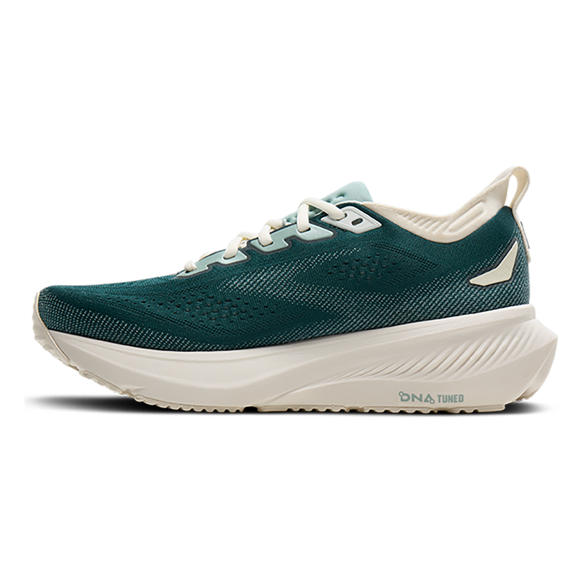 Brooks Glycerin 23 — Atlantic Deep - GreyMist - Coconut — Size D — Width 7 — Lifestyle View