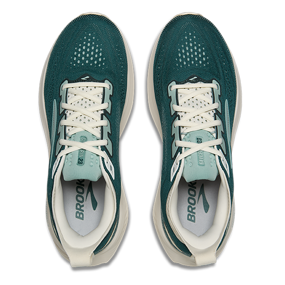 Brooks Glycerin 23 — Atlantic Deep - GreyMist - Coconut — Size D — Width 7 — Alternate View 7