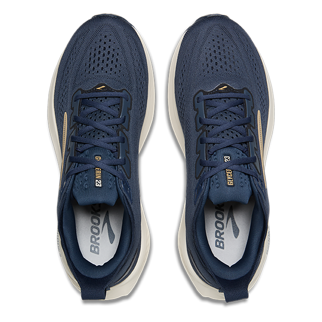 Brooks Glycerin 23 — Atlantic Deep - GreyMist - Coconut — Size D — Width 7 — Alternate View 23