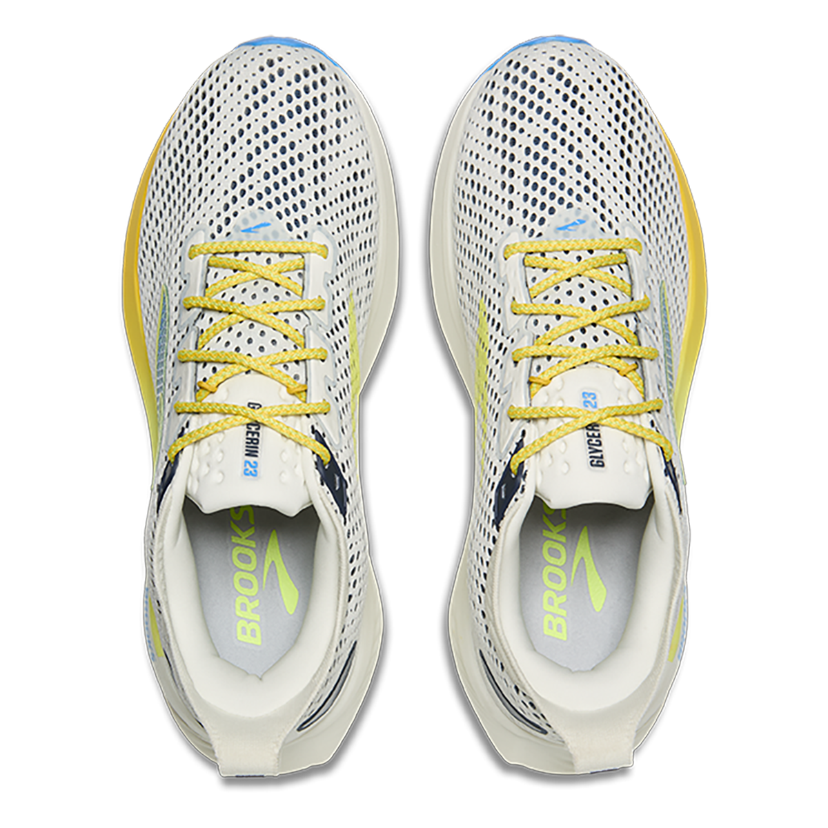 Brooks Glycerin 23 — Atlantic Deep - GreyMist - Coconut — Size D — Width 7 — Alternate View 27