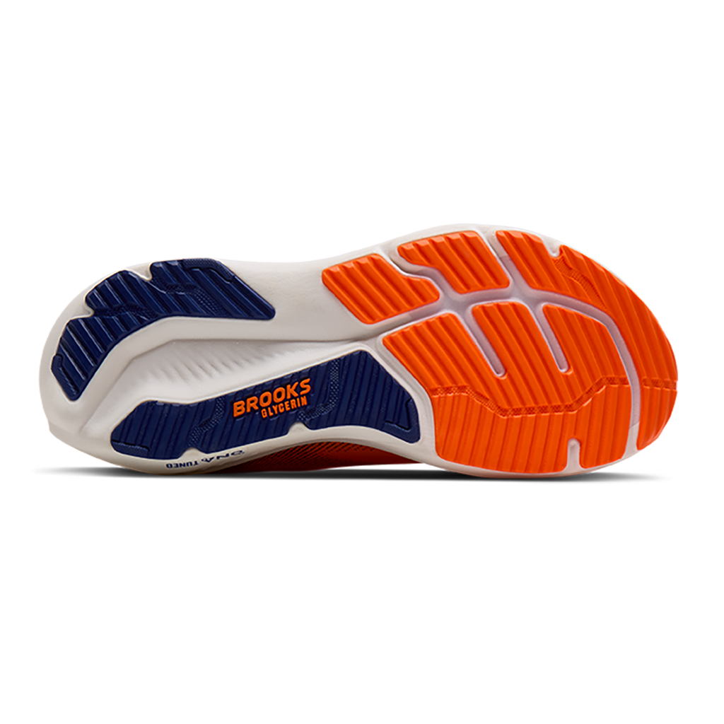 Brooks Glycerin 23 — Atlantic Deep - GreyMist - Coconut — Size D — Width 7 — Alternate View 36