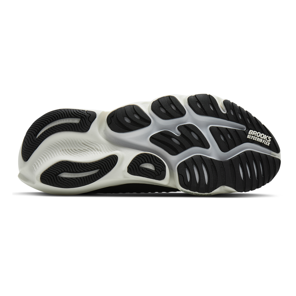 Brooks Glycerin Flex — Coconut - Starfish - Chateau — Size D — Width 7 — Top View