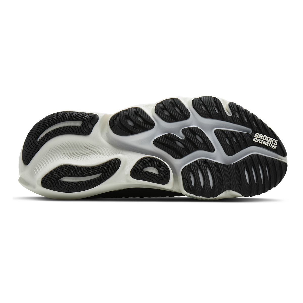 Brooks Glycerin Flex — Coconut - Starfish - Chateau — Size D — Width 7 — Top View