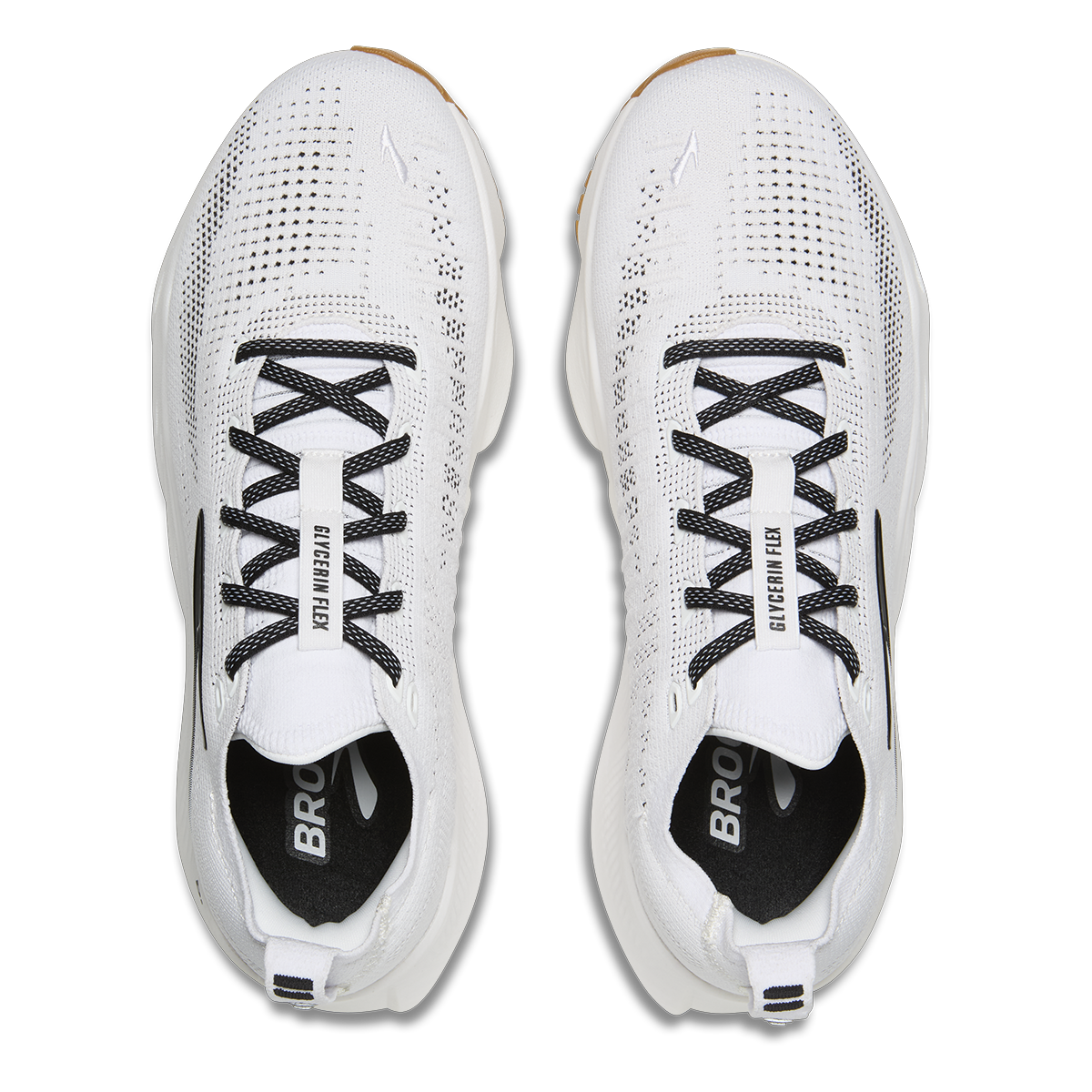 Brooks Glycerin Flex — Coconut - Starfish - Chateau — Size D — Width 7 — Alternate View 19