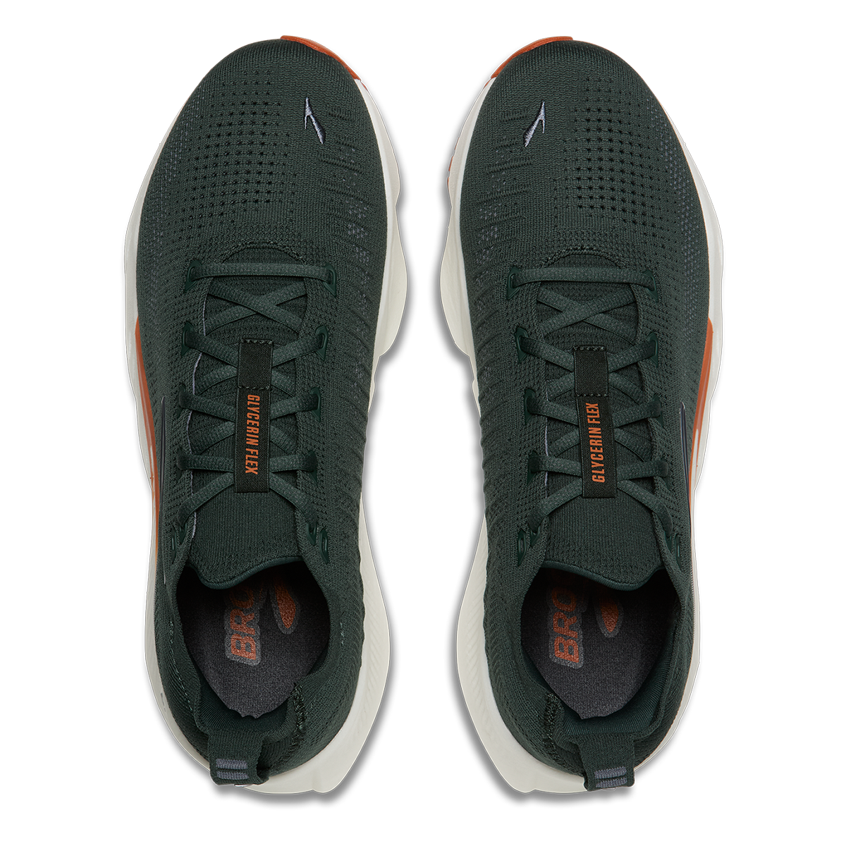 Brooks Glycerin Flex — Coconut - Starfish - Chateau — Size D — Width 7 — Alternate View 27