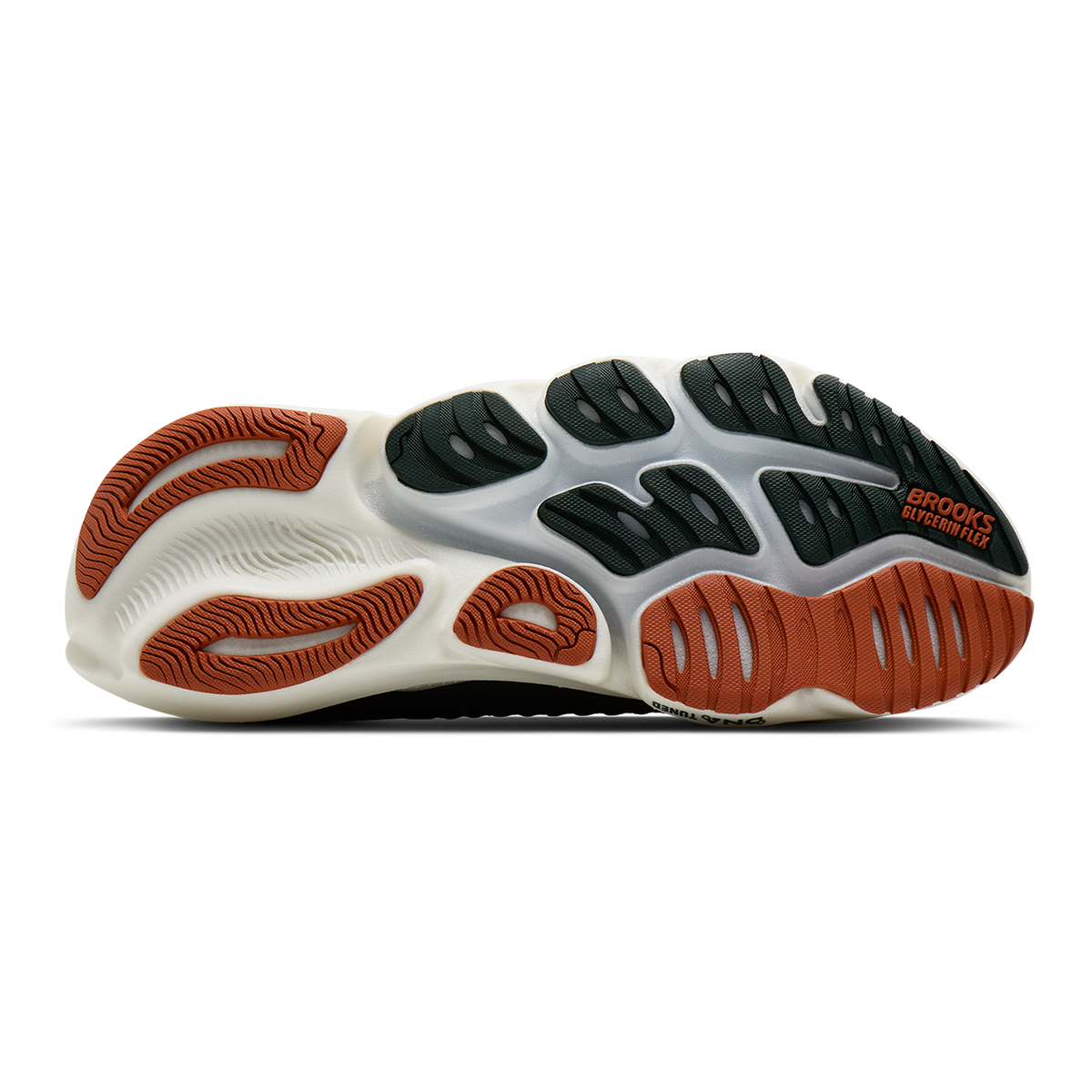 Brooks Glycerin Flex — Coconut - Starfish - Chateau — Size D — Width 7 — Alternate View 28