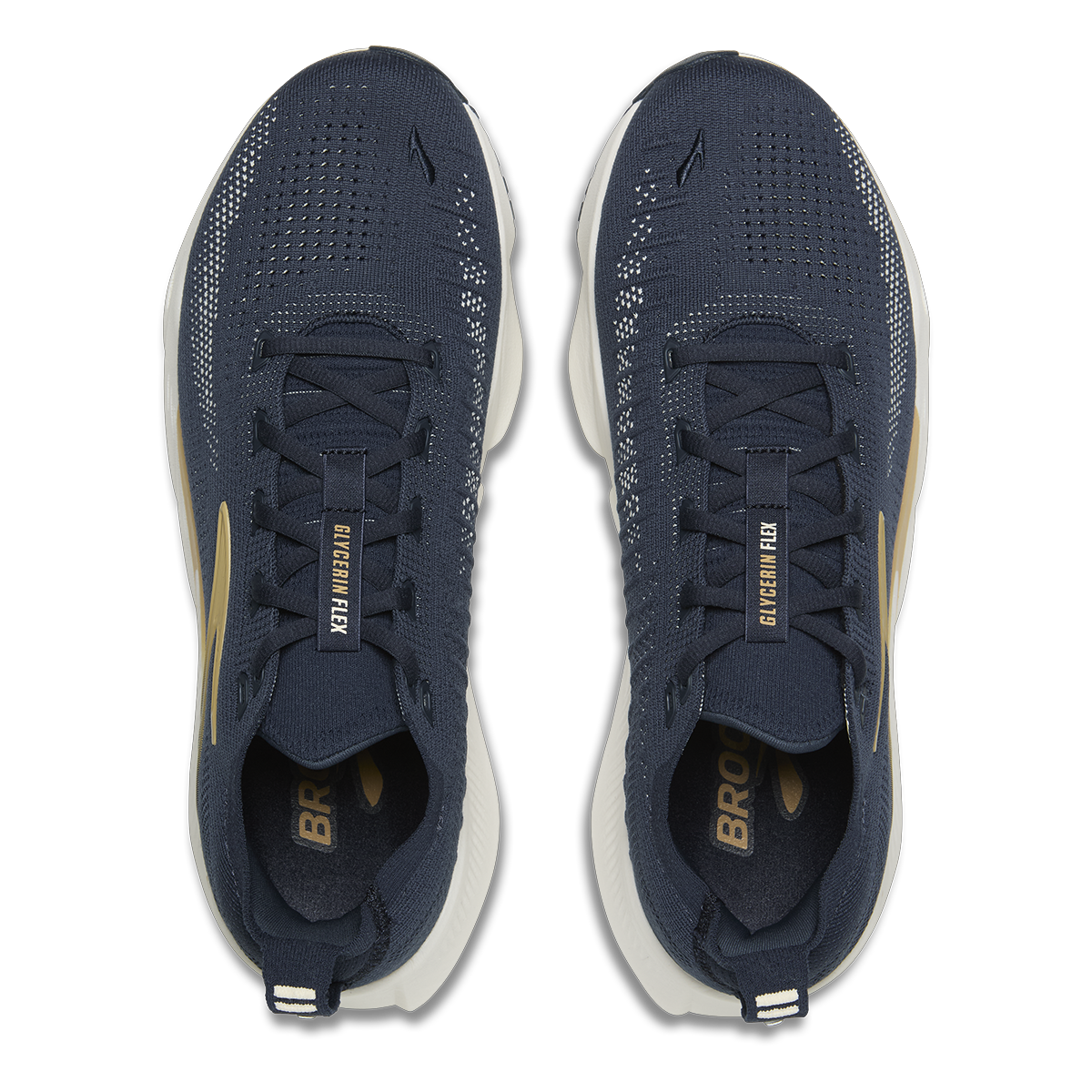 Brooks Glycerin Flex — Coconut - Starfish - Chateau — Size D — Width 7 — Alternate View 7