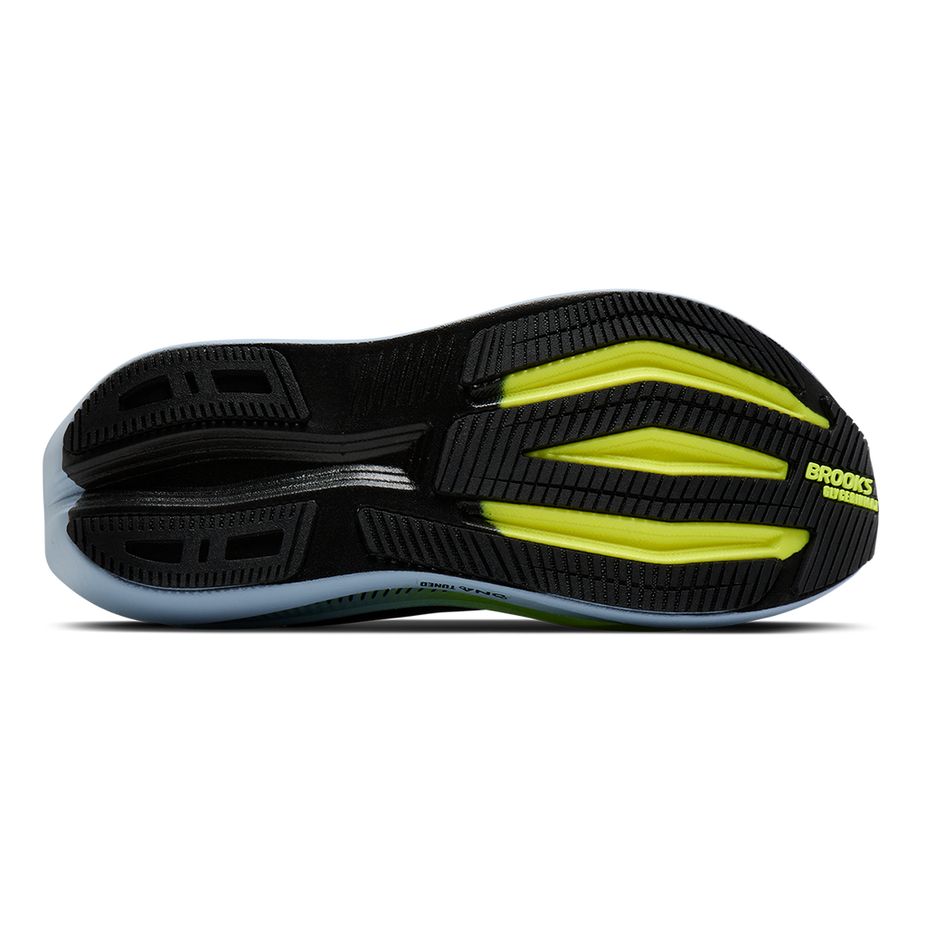 Brooks Glycerin Max 2 Nightlife Collection — Black - RainWashed - Nightlife — Size D — Width 7 — Top View