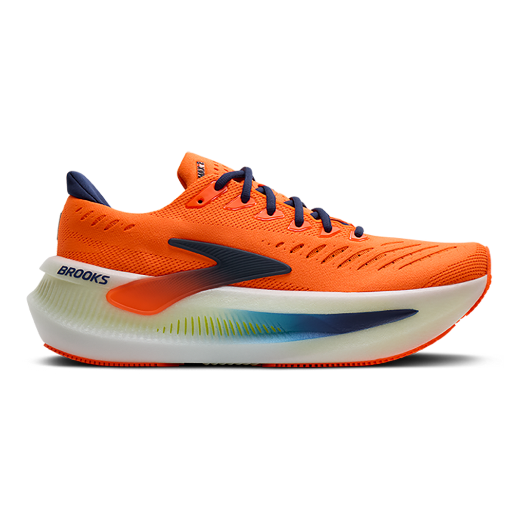 Brooks Glycerin Max 2 — Mist - Atlantic Deep - Coconut — Size D — Width 7 — Front View