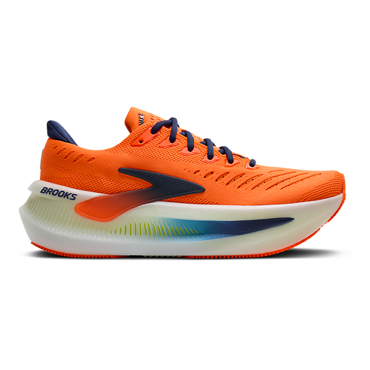 Brooks Glycerin Max 2 — Mist - Atlantic Deep - Coconut — Size D — Width 7 — Front View