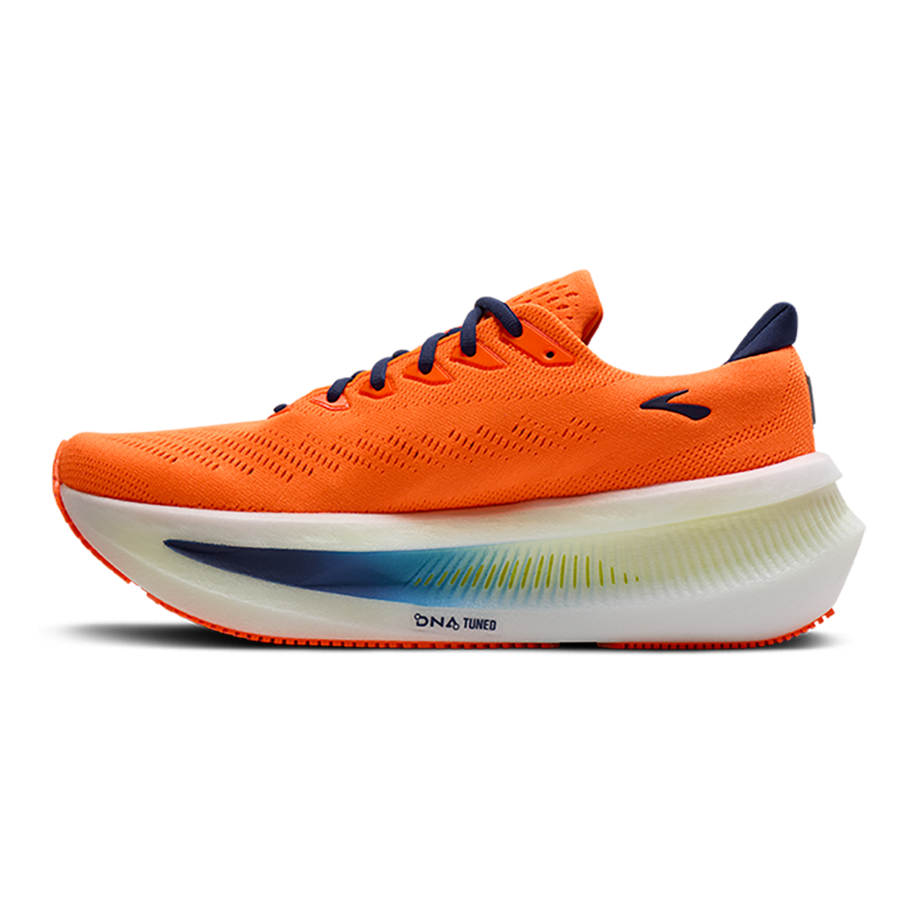 Brooks Glycerin Max 2 — Mist - Atlantic Deep - Coconut — Size D — Width 7 — Side View