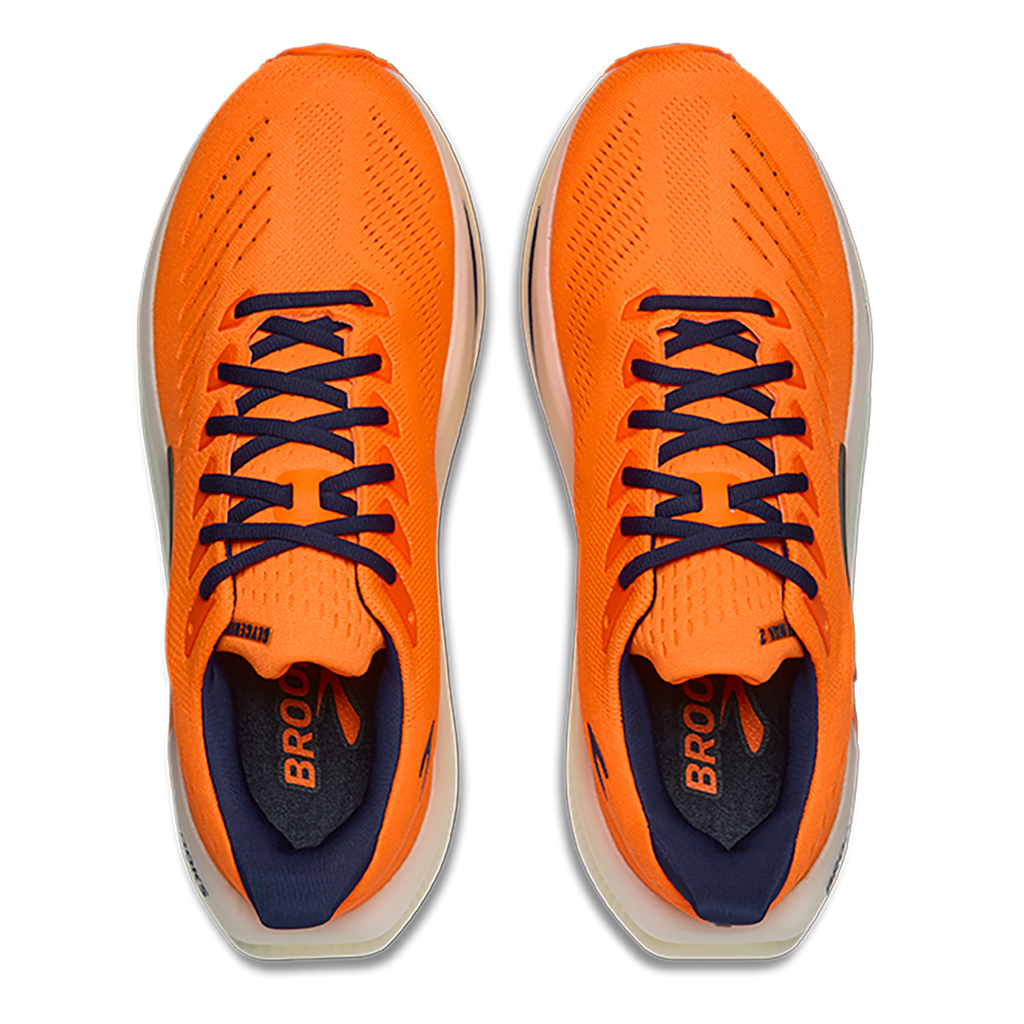 Brooks Glycerin Max 2 — Mist - Atlantic Deep - Coconut — Size D — Width 7 — Back View