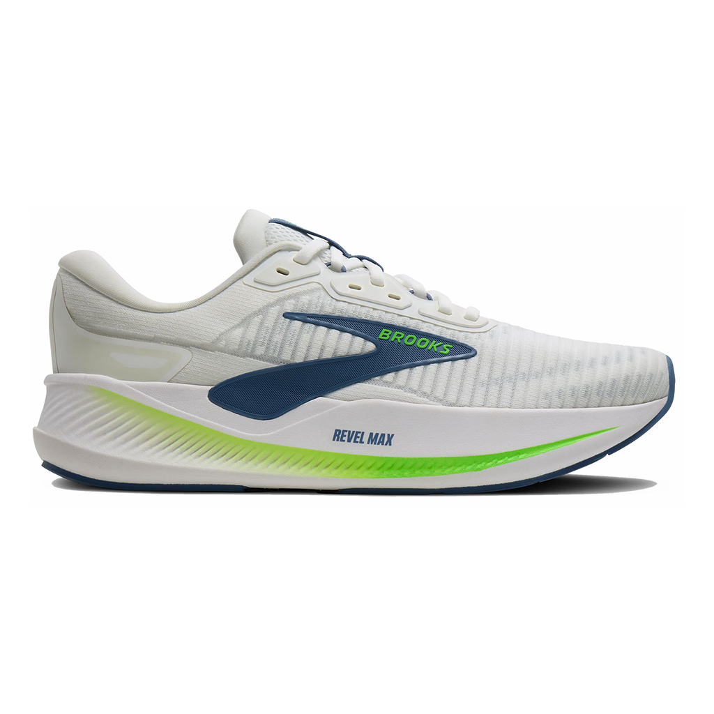 Brooks Revel Max — Beacon Blue - Moonlight - Orange — Size D — Width 7 — Alternate View 9