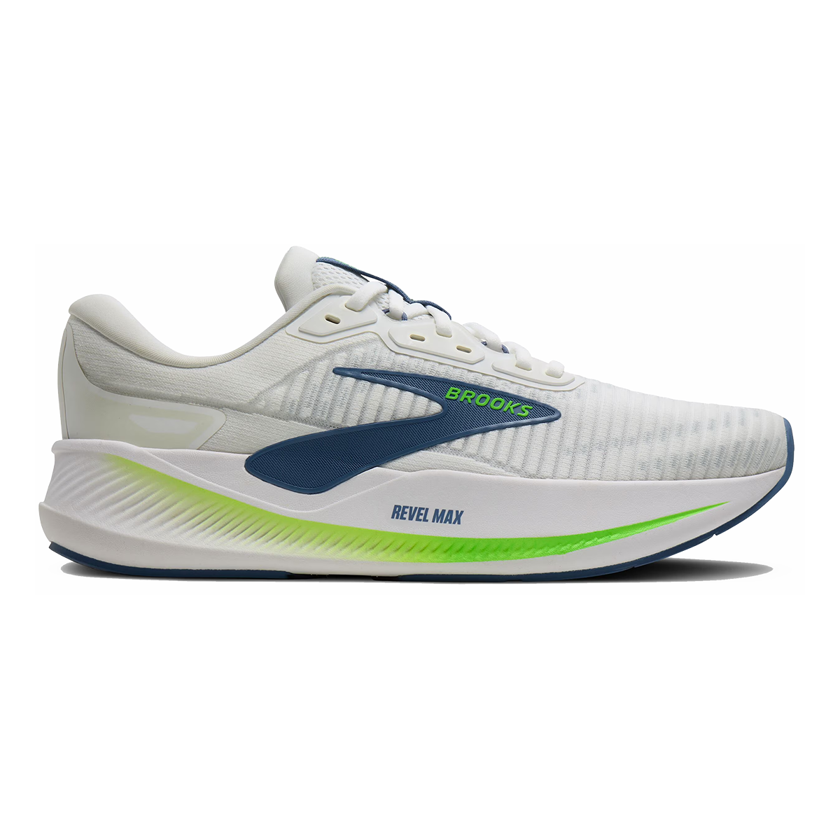 Brooks Revel Max — Beacon Blue - Moonlight - Orange — Size D — Width 7 — Alternate View 9