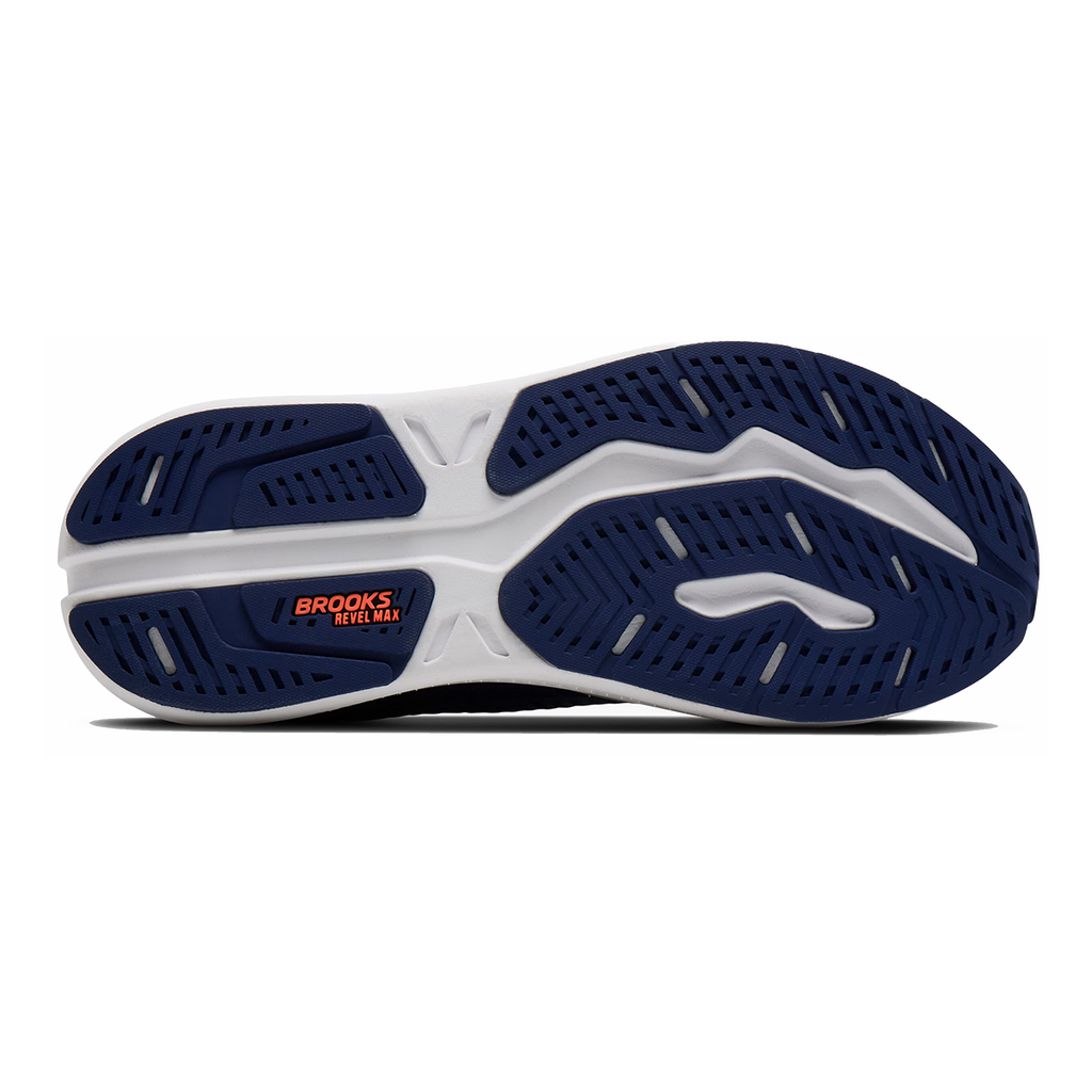 Brooks Revel Max — Beacon Blue - Moonlight - Orange — Size D — Width 7 — Alternate View 8