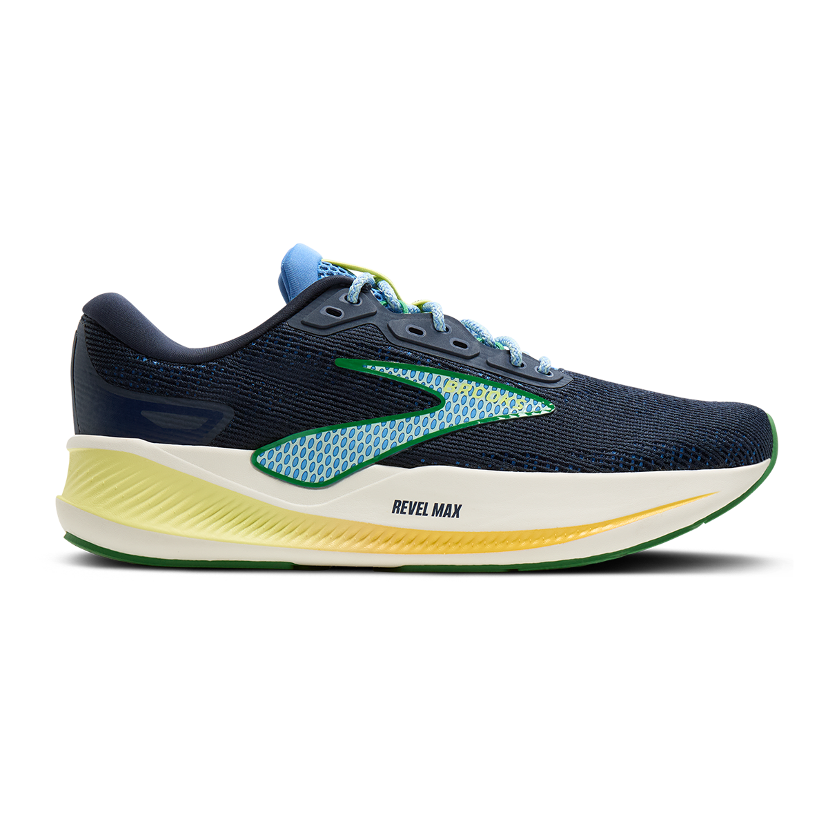 Brooks Revel Max — Beacon Blue - Moonlight - Orange — Size D — Width 7 — Alternate View 17