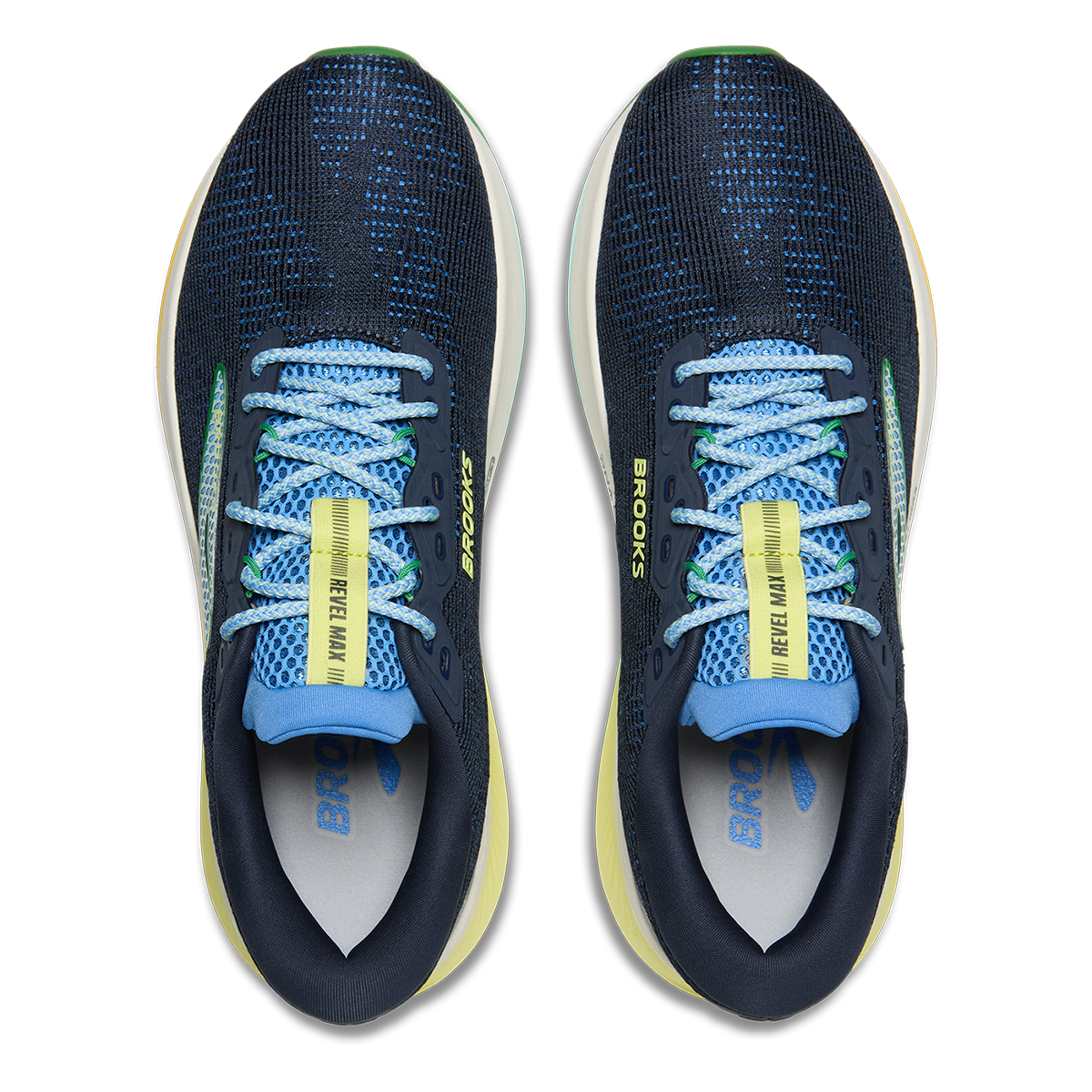 Brooks Revel Max — Beacon Blue - Moonlight - Orange — Size D — Width 7 — Alternate View 19