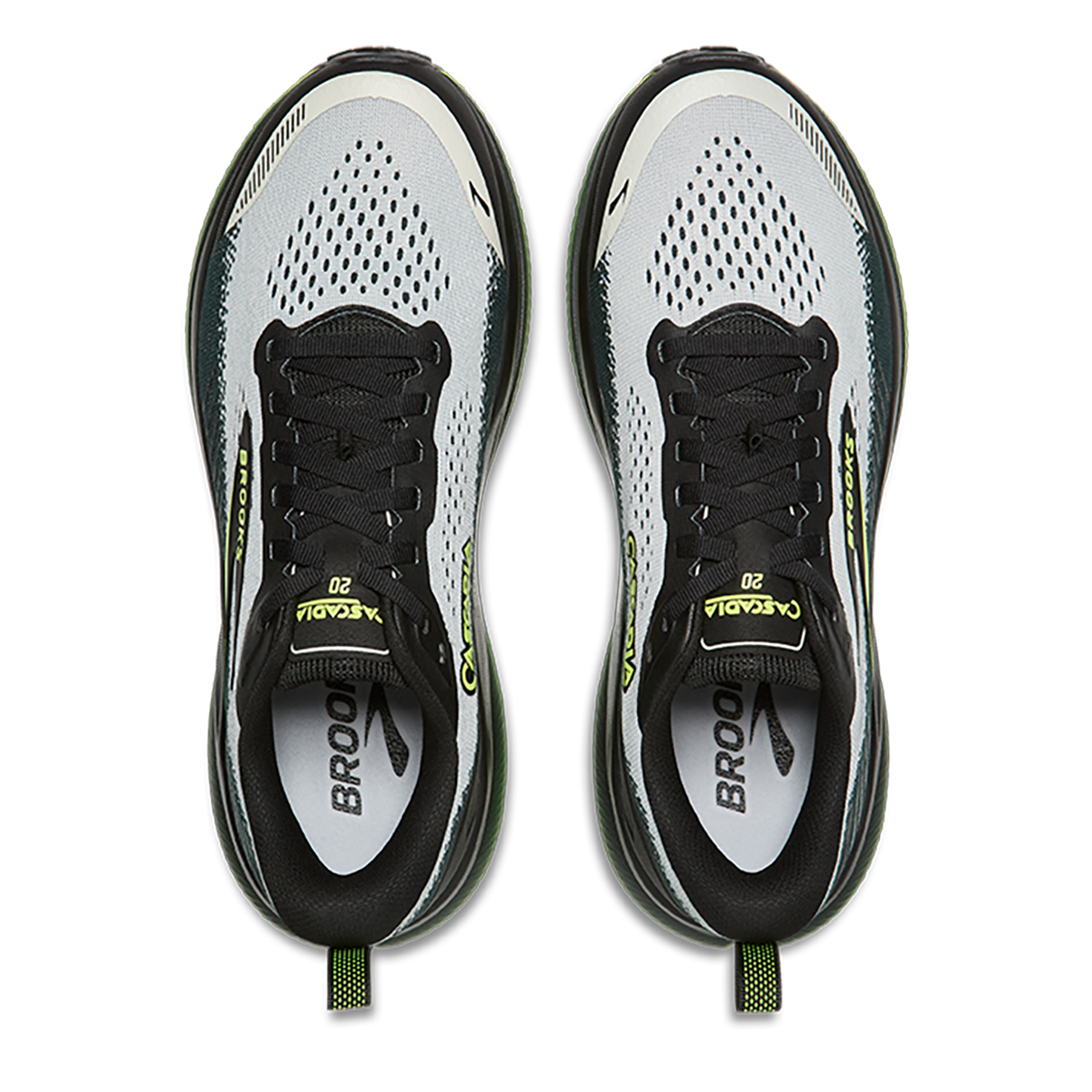 Brooks Cascadia 20 — Black - Ebony - Gum — Size D — Width 7 — Alternate View 10