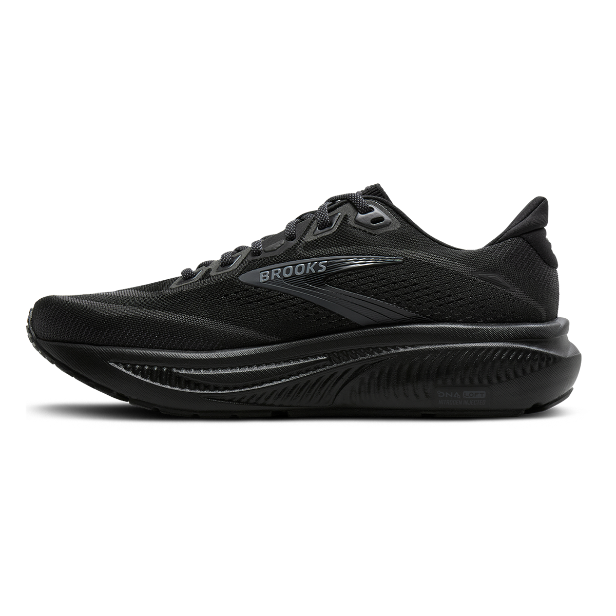 Brooks Ghost 18 — Black - Black - Ebony — Size D — Width 7 — Alternate View 10