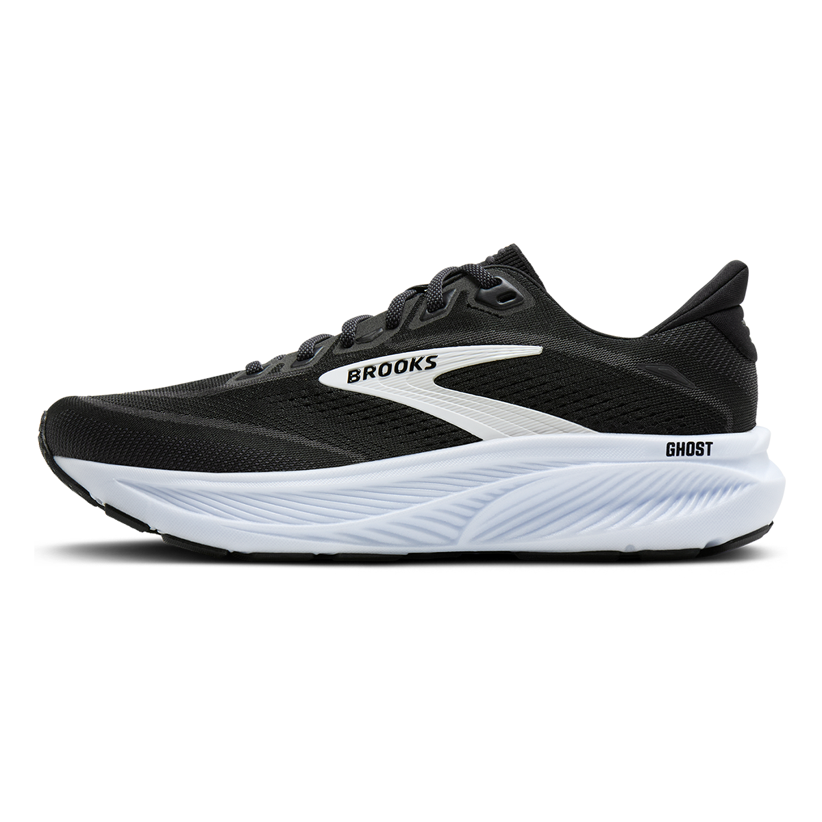Brooks Ghost 18 — Black - Black - Ebony — Size D — Width 7 — Alternate View 14