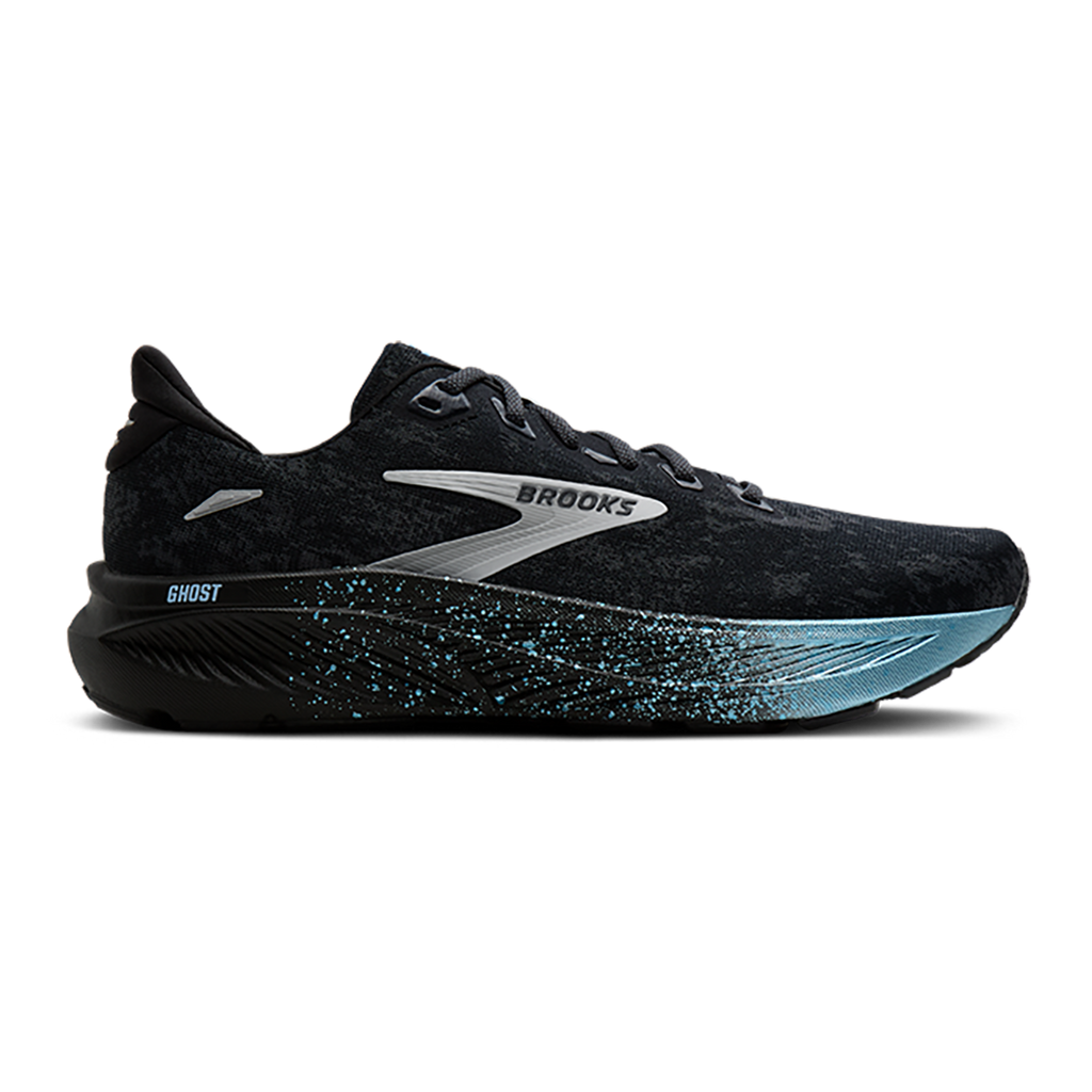 Brooks Ghost 18 — Black - Black - Ebony — Size D — Width 7 — Alternate View 49