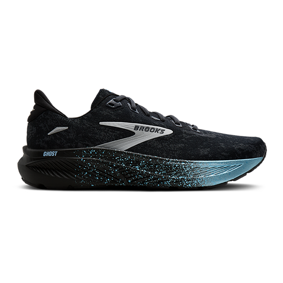 Brooks Ghost 18 — Black - Black - Ebony — Size D — Width 7 — Alternate View 49