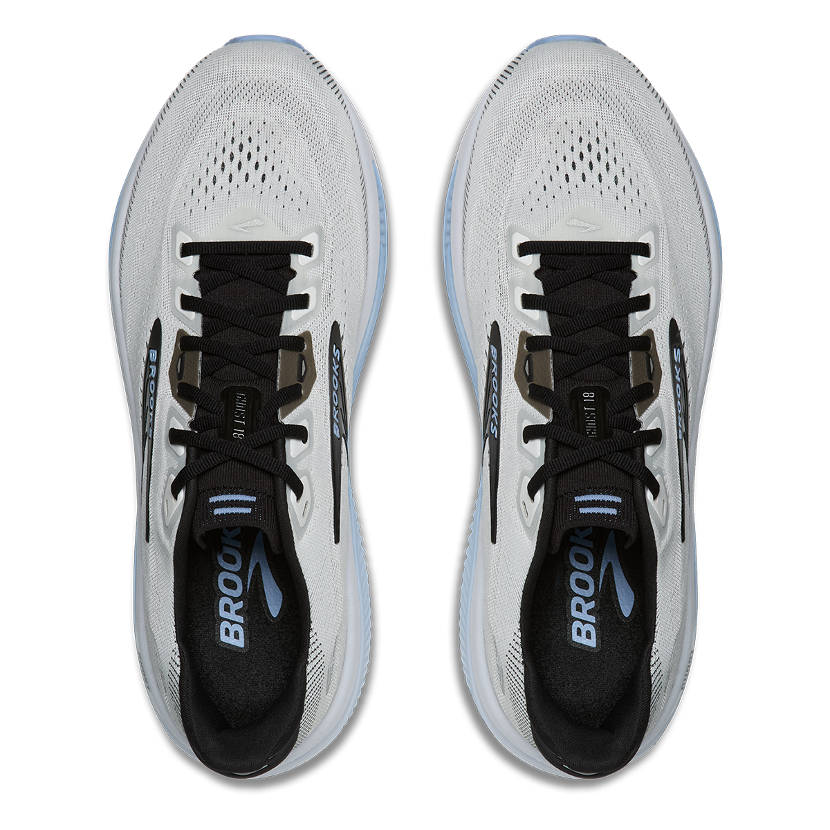 Brooks Ghost 18 — Black - Black - Ebony — Size D — Width 7 — Alternate View 43