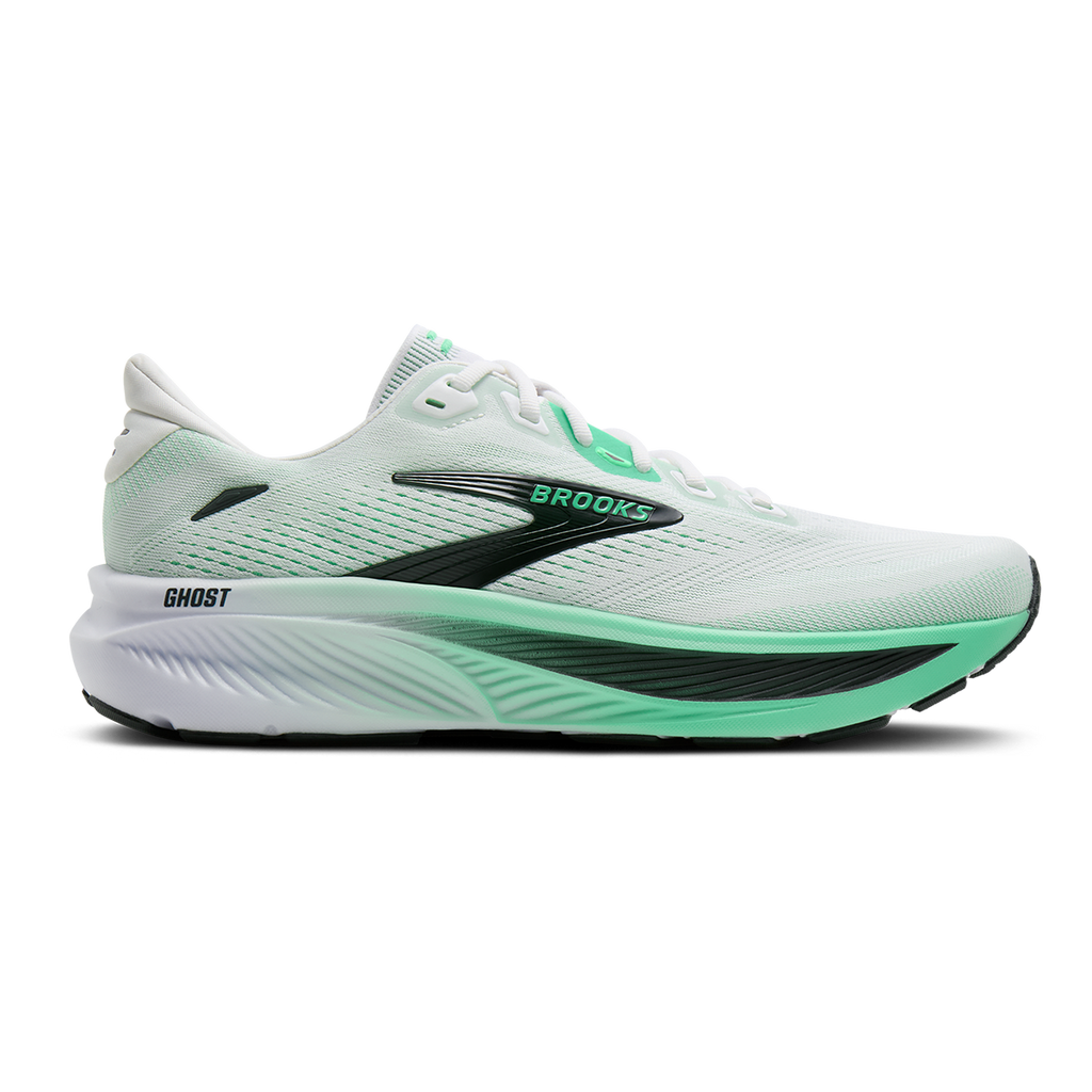 Brooks Ghost 18 — Black - Black - Ebony — Size D — Width 7 — Alternate View 45