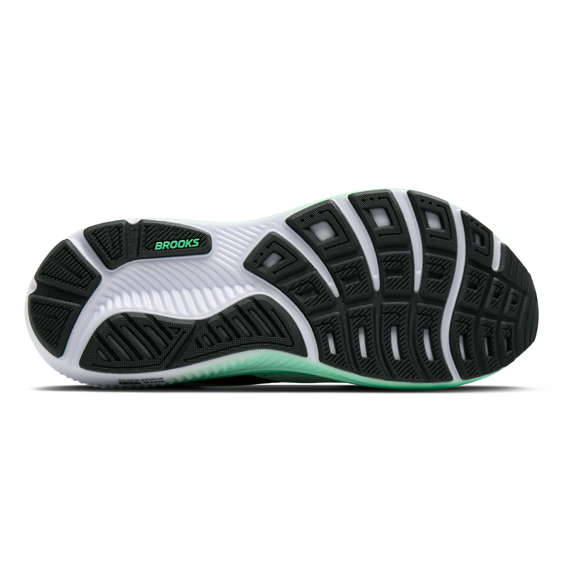 Brooks Ghost 18 — Black - Black - Ebony — Size D — Width 7 — Alternate View 48
