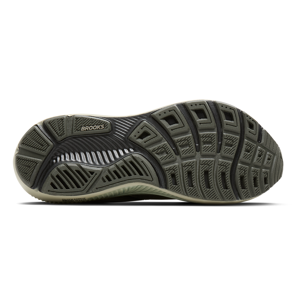 Brooks Ghost 18 Capsule Collection — Forest Night - Green - Black — Size D — Width 7 — Top View