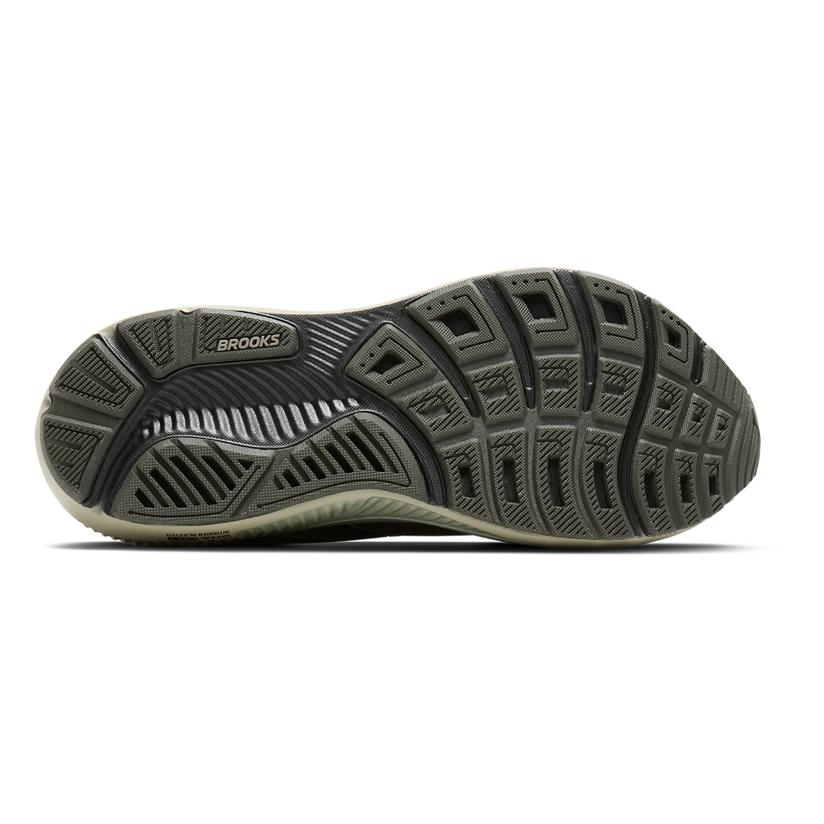 Brooks Ghost 18 Capsule Collection — Forest Night - Green - Black — Size D — Width 7 — Top View