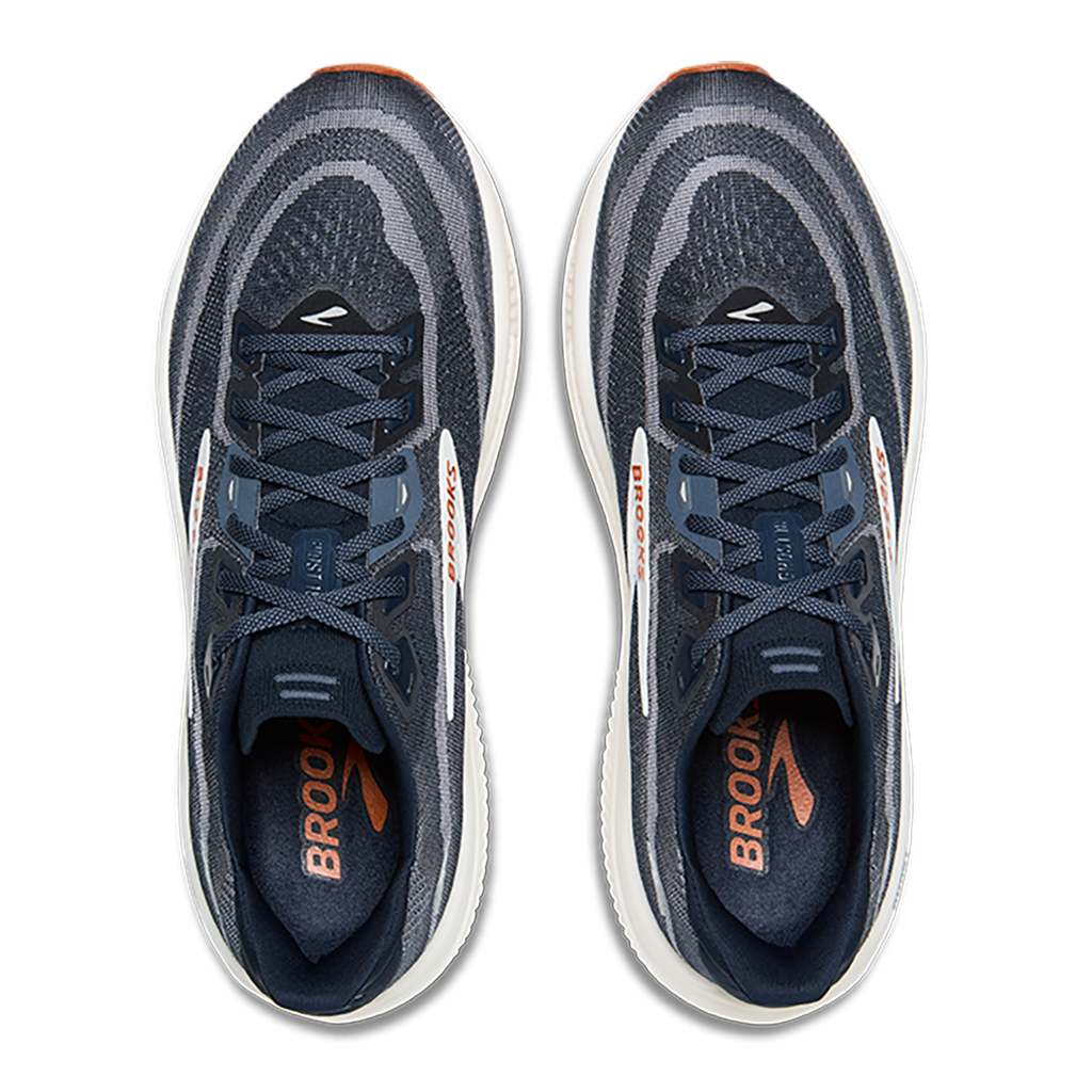 Brooks Ghost 18 — Black - Black - Ebony — Size D — Width 7 — Back View
