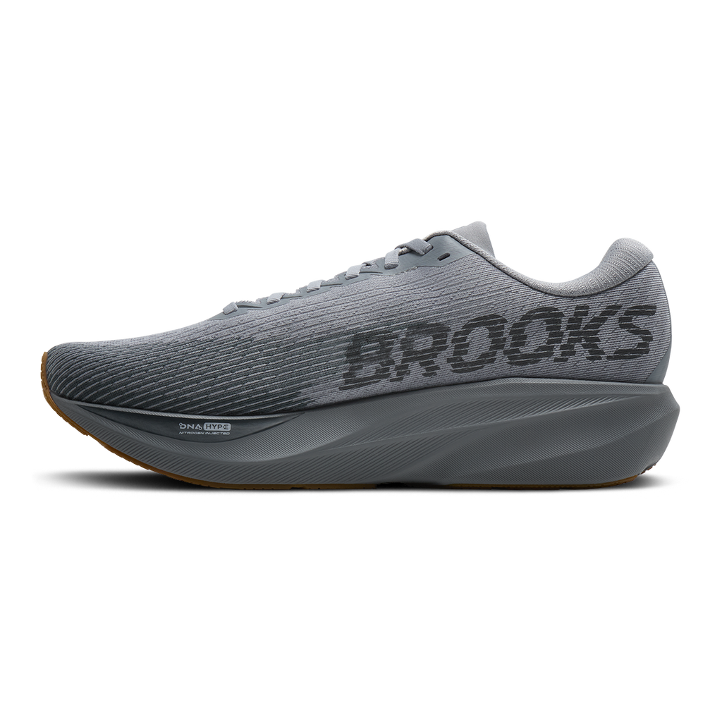 Brooks Ghost Amp — Black - Grey - Purple Hebe — Size D — Width 7 — Alternate View 10