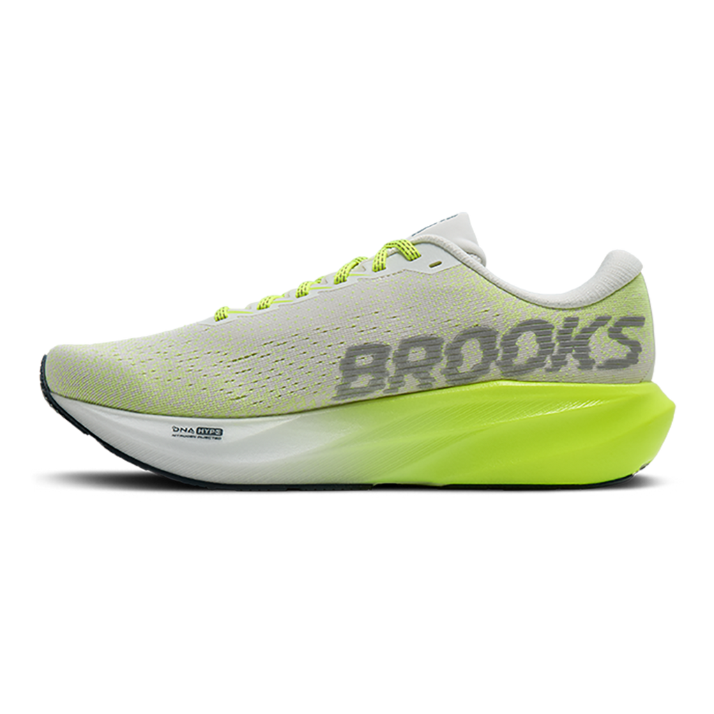 Brooks Ghost Amp Nightlife Collection — Shower - Nightlife - Sea — Size D — Width 7 — Side View