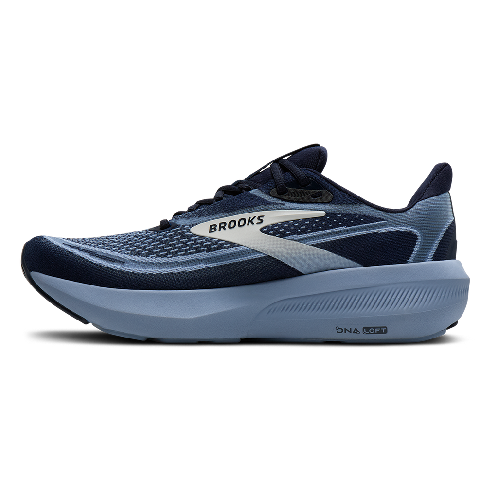 Brooks Revel 9 — Black - Ebony - Biscuit — Size D — Width 7 — Lifestyle View