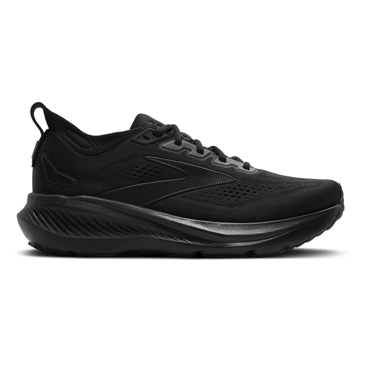Brooks Glycerin GTS 23 — Black - Black - Ebony — Size D — Width 7 — Alternate View 13