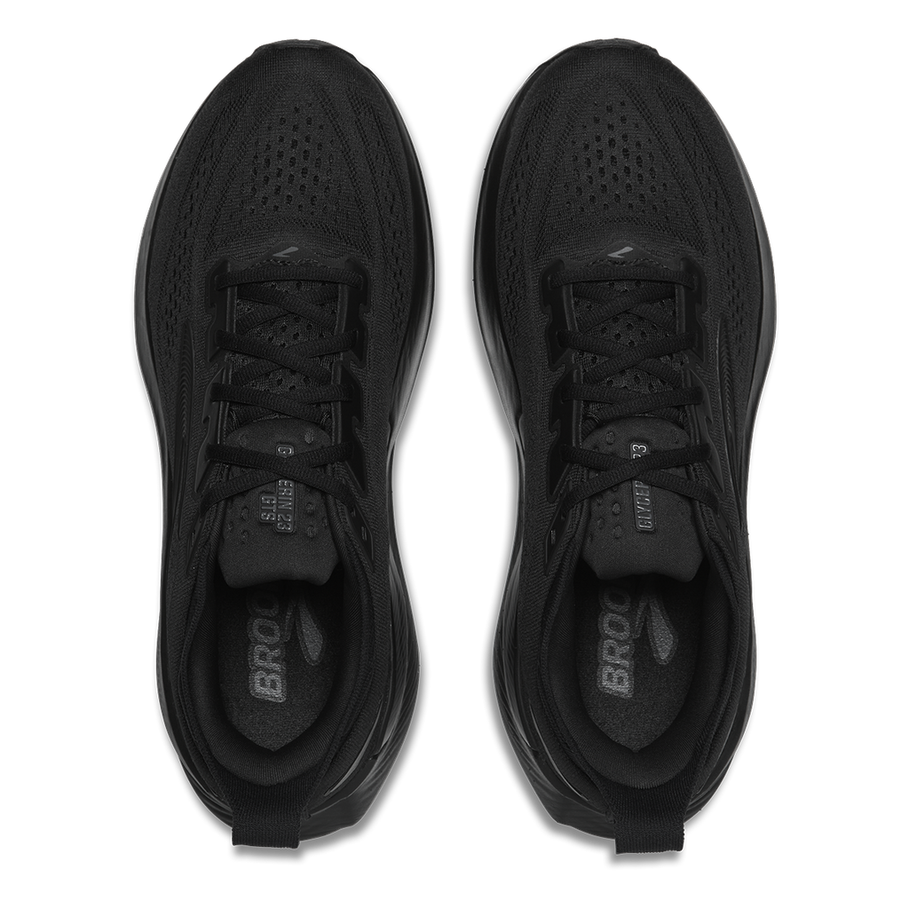 Brooks Glycerin GTS 23 — Black - Black - Ebony — Size D — Width 7 — Alternate View 15