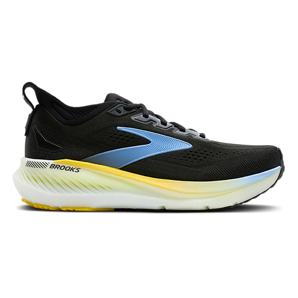 Brooks Glycerin GTS 23 — Black - Black - Ebony — Size D — Width 7 — Alternate View 24