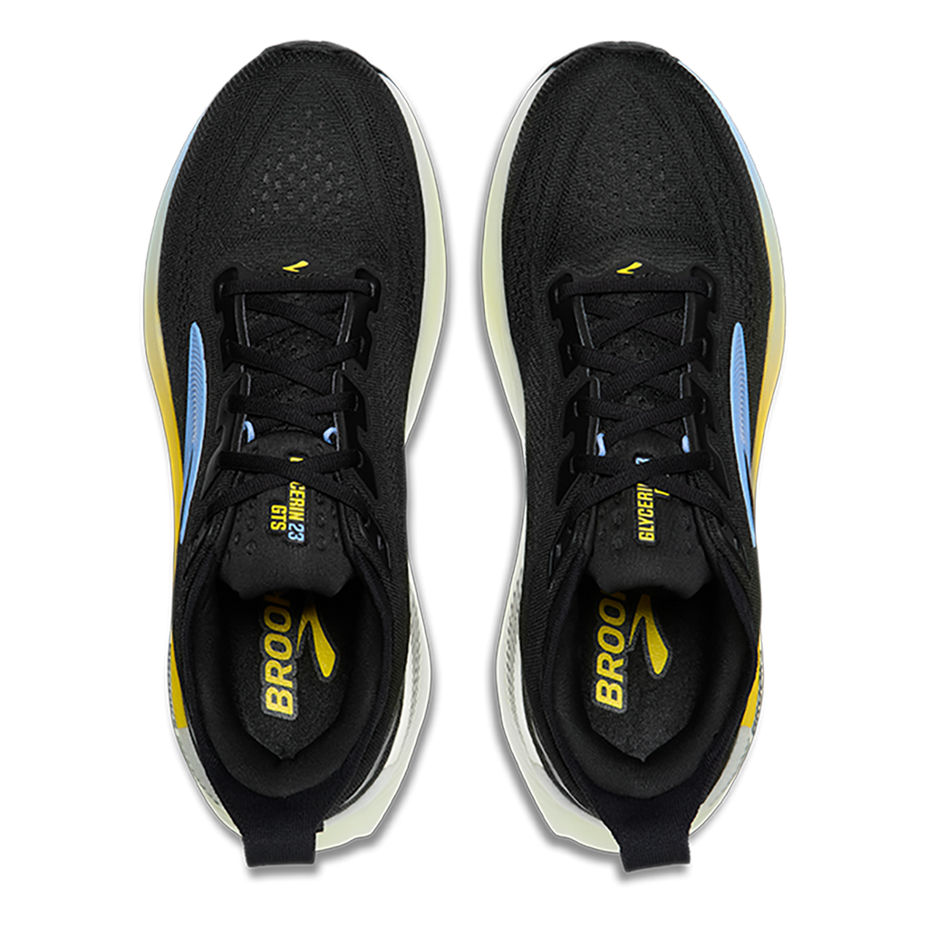 Brooks Glycerin GTS 23 — Black - Black - Ebony — Size D — Width 7 — Alternate View 26