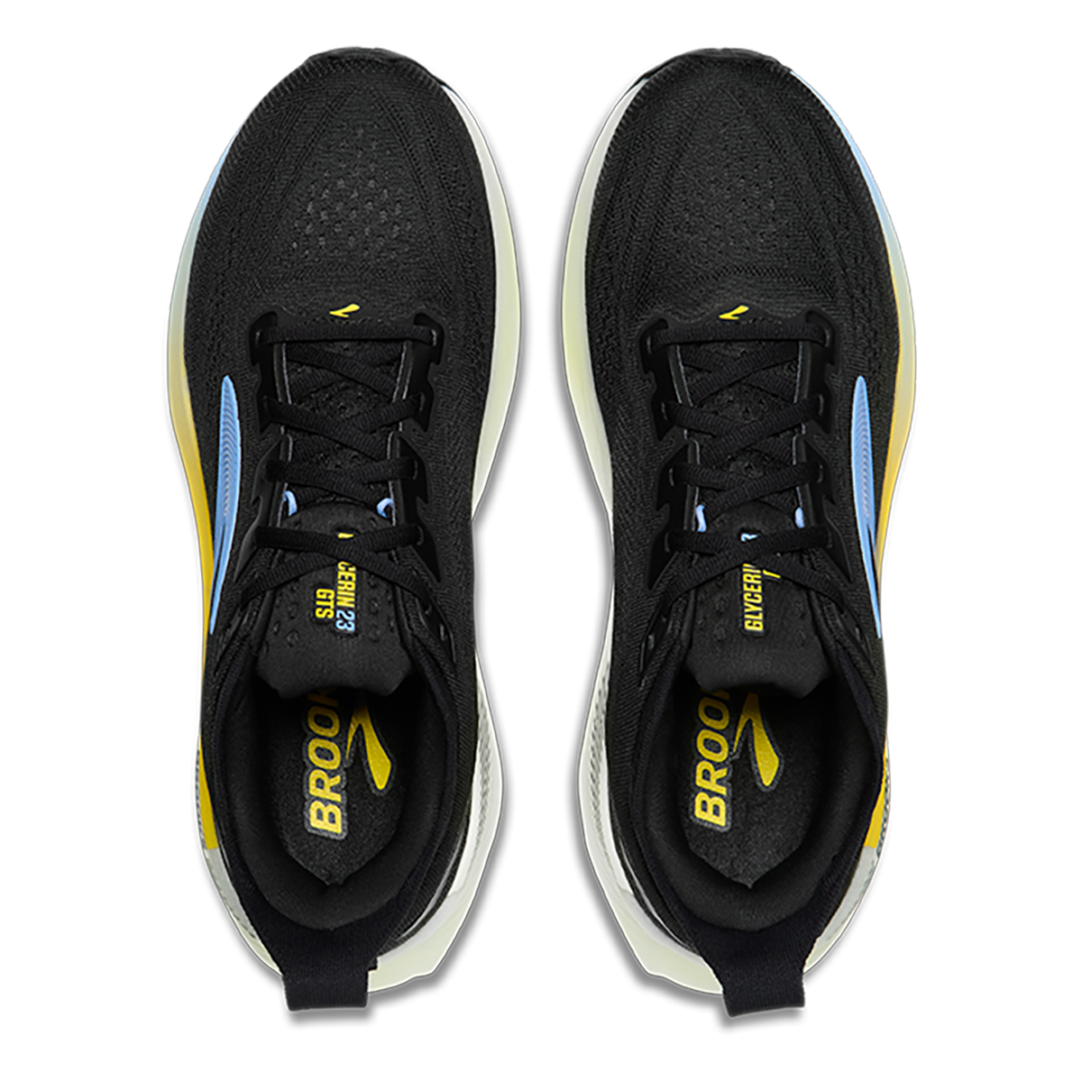 Brooks Glycerin GTS 23 — Black - Black - Ebony — Size D — Width 7 — Alternate View 26