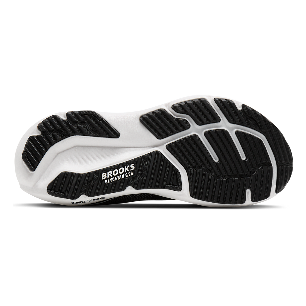 Brooks Glycerin GTS 23 — Black - Black - Ebony — Size D — Width 7 — Alternate View 8
