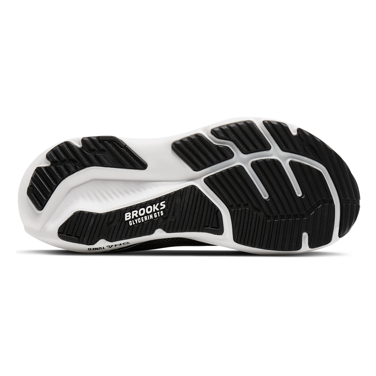 Brooks Glycerin GTS 23 — Black - Black - Ebony — Size D — Width 7 — Alternate View 8